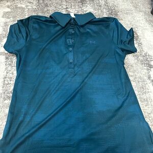 Under Armour Dark Teal HeatGear Shirt